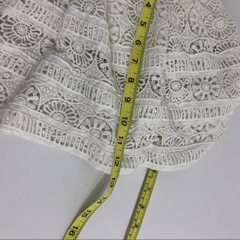 Free People Cream Sydney Lace Tube Top Small - Picture 7 of 8
